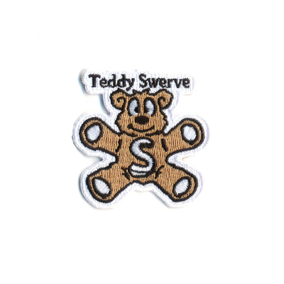Teddy Bear Iron On Embroidered remienda el material del poliéster para los bolsos de DIY