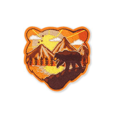 Hierro decorativo en remiendos, remiendo bordado de 3,5 pulgadas de la insignia para la ropa de DIY
