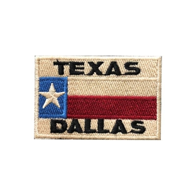 Hierro bordado velcro de la tela de las insignias en los remiendos fáciles quitar el sombrero de la ropa decorativo