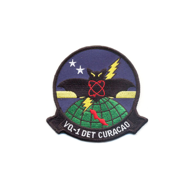 Hierro en los remiendos bordados militares enganchados de las insignias para los bolsos de las insignias de la moral del veterano