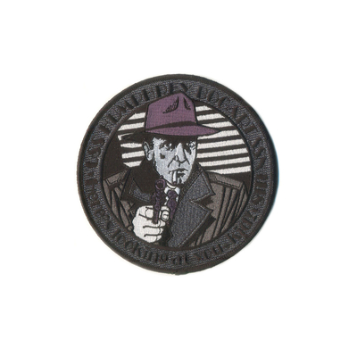 Remiendo del borde de Mermado de la felpilla, 2,5&quot; remiendos tejidos poliéster para los sombreros