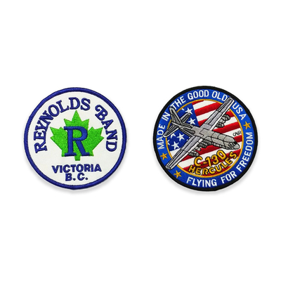 Remiendos militares de Mermado para las chaquetas Logo Embroidery Polyester Material