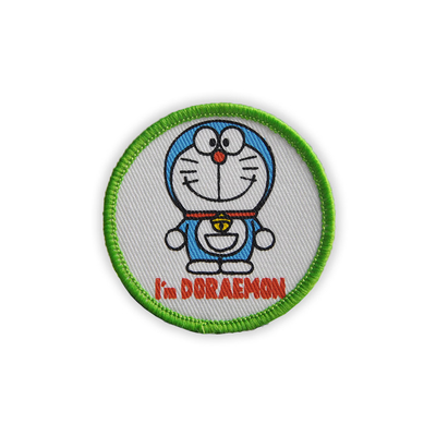 Hierro del bordado en logotipo del animado de Doraemon Pokemon de los remiendos del soplo 3D