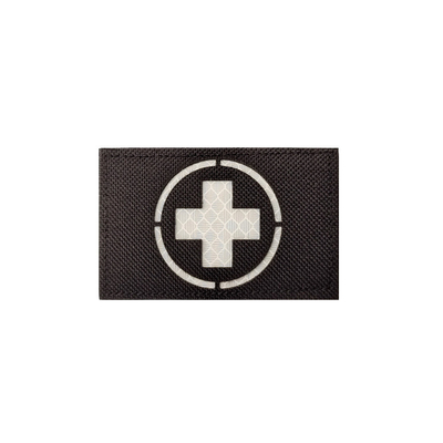 3M militar Reflective Velcro Patch cortó el material de fluorescencia con tintas de nylon de la frontera