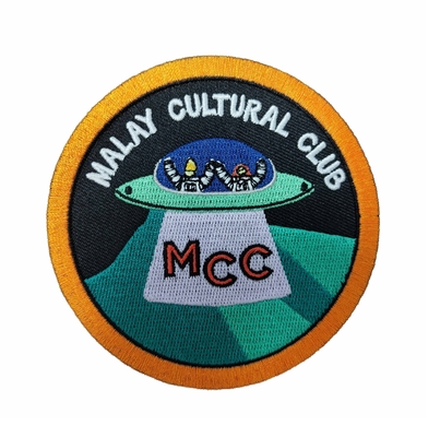 Remiendo del bordado de la aduana de la transferencia de calor el 75% para el uniforme del club de la escuela