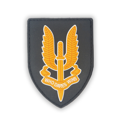 Material del silicón del remiendo de la insignia del PVC de la bandera nacional para el bolso del veterano del brazal