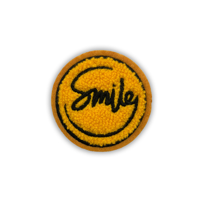 Remiendo del bordado de la felpilla de Emoji de la letra del brillo para los sombreros de los portatrajes